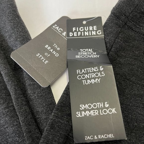Zac & Rachel Women's Leggings Gray Size Small NWT - Picture 3 of 3